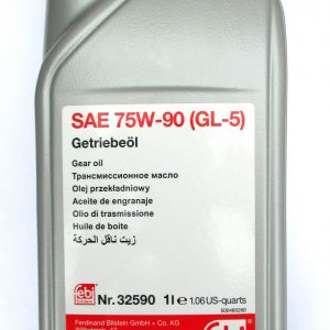 Febi Bilstein SAE 75w-90 GL5 Gear Oil 1 Litre Part number 32590